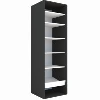 DULAP LEX 75-240-66 C GRI/DECOR K366/OGLINDA